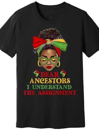 &nbsp; &nbsp;Juneteenth Celebration Women's T-Shirt - 100% Cotton, Casual Short Sleeve with African